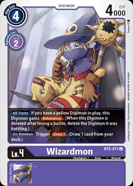 Wizardmon BT2-071 Crop image Wallpaper