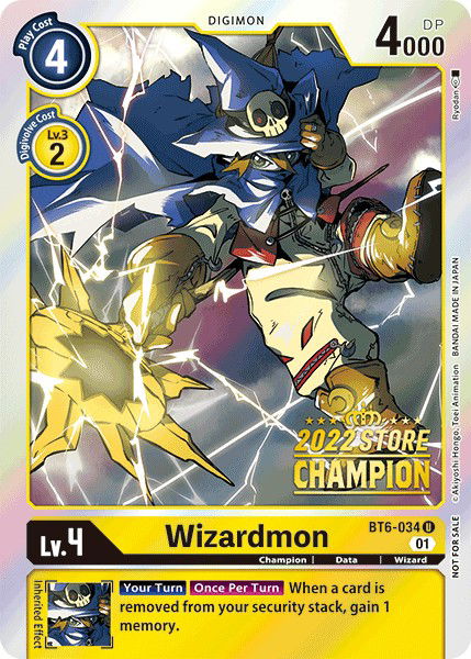 Wizardmon BT6-034 Crop image Wallpaper