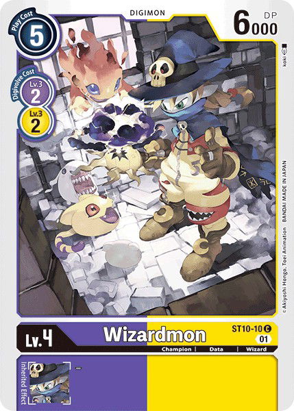 Wizardmon ST10-10 Crop image Wallpaper