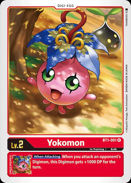 Yokomon BT1-001 Crop image Wallpaper