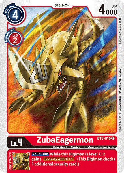 ZubaEagermon BT3-010 Crop image Wallpaper