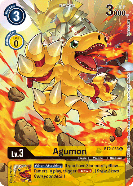 Agumon - BT2-033 Full hd image