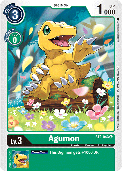 Agumon - BT2-043 Full hd image