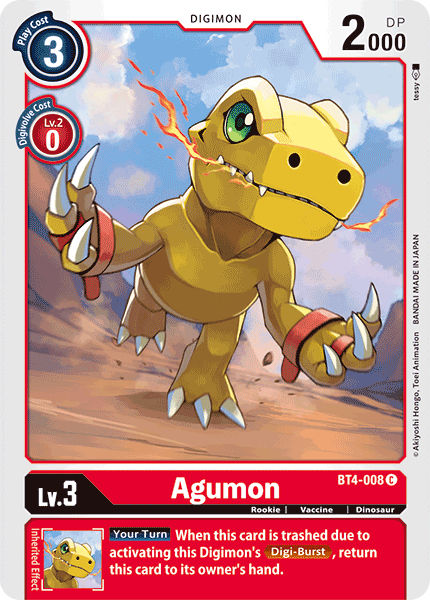 Agumon BT4-008 Full hd image