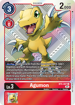 Agumon BT5-007