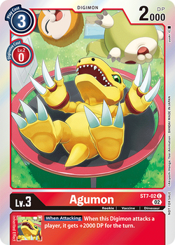 Agumon ST7-02 image