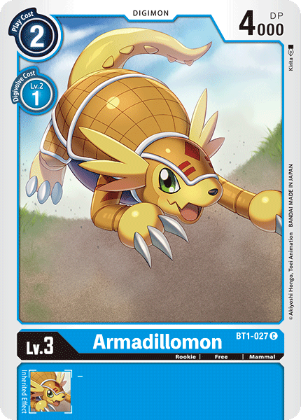 Armadillomon - BT1-027 Full hd image