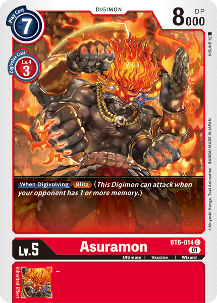 Asuramon BT6-014 Full hd image