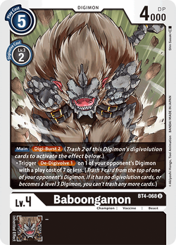 Baboongamon BT4-068 image