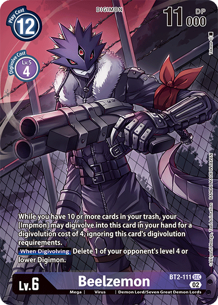 Beelzemon BT2-111 Full hd image