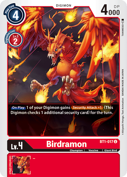 Birdramon - BT1-017 Full hd image