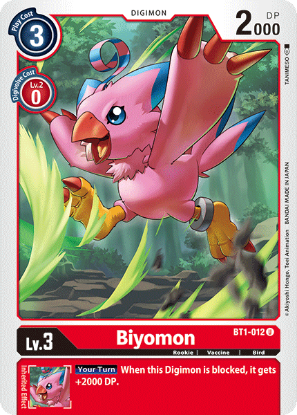 Biyomon - BT1-012 Full hd image