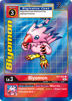 Biyomon EX1-002 image