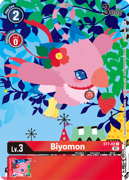 Biyomon ST1-02 Full hd image