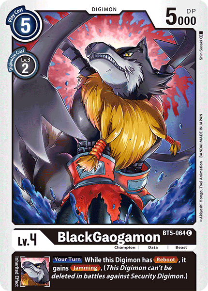 BlackGaogamon BT5-064 Full hd image