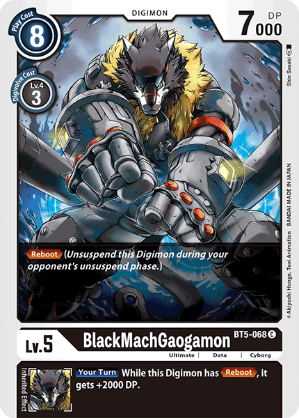 BlackMachGaogamon BT5-068 Full hd image