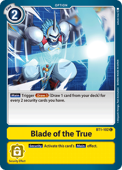 Blade of the True BT1-102