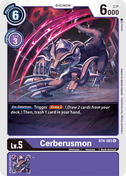 Cerberusmon BT4-083 Full hd image