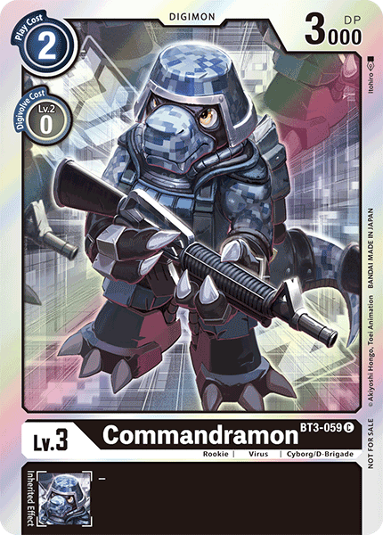 Commandramon BT3-059 Full hd image