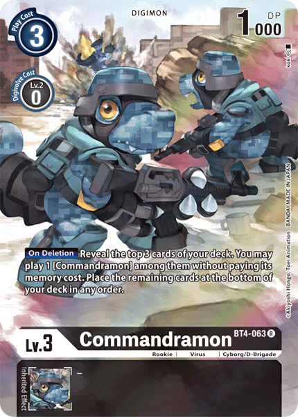 Commandramon BT4-063 Full hd image