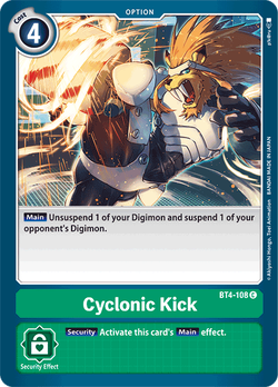 Cyclonic Kick BT4-108