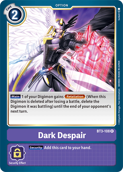 Dark Despair BT3-108 Full hd image