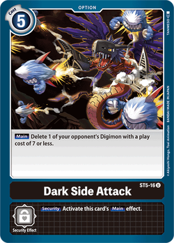 Dark Side Attack ST5-16