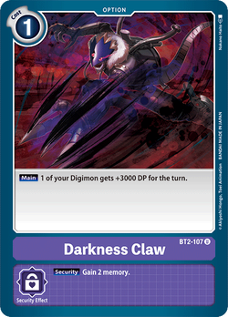 Darkness Claw BT2-107