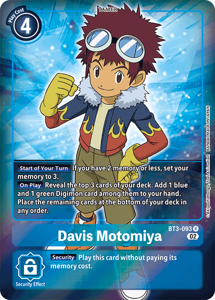 Davis Motomiya BT3-093 Full hd image