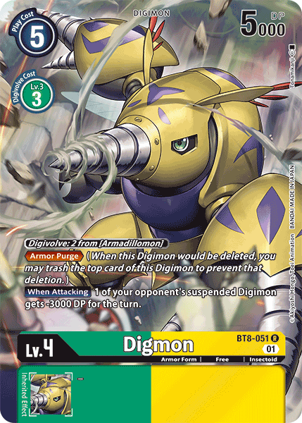 Digmon BT8-051 Full hd image