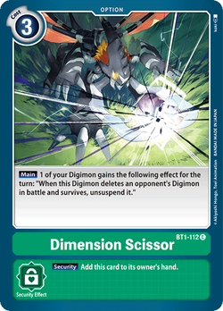 Dimension Scissor BT1-112