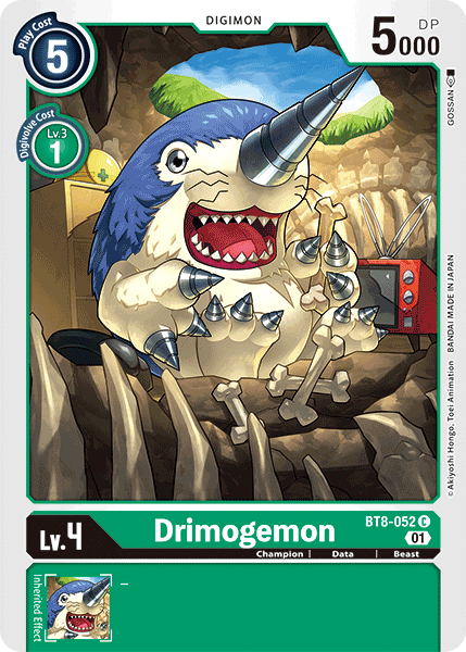 Drimogemon BT8-052 Full hd image