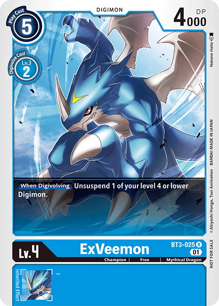 ExVeemon BT3-025 Full hd image