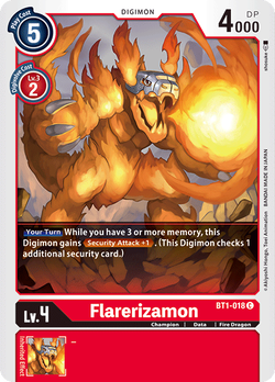 Flarerizamon BT1-018 image