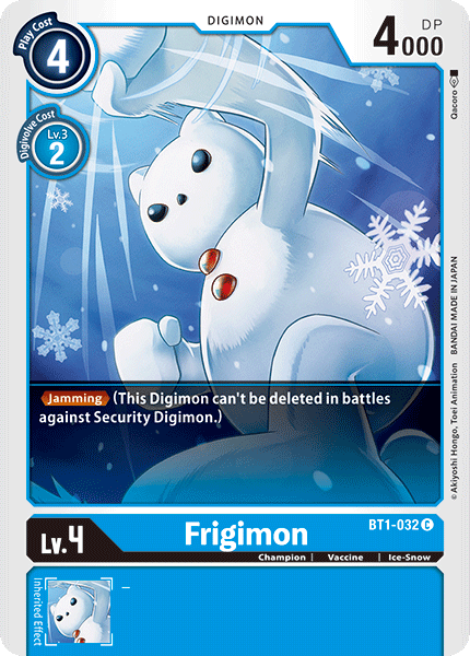 Frigimon BT1-032 Full hd image