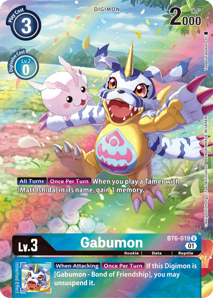 Gabumon BT6-019 Full hd image