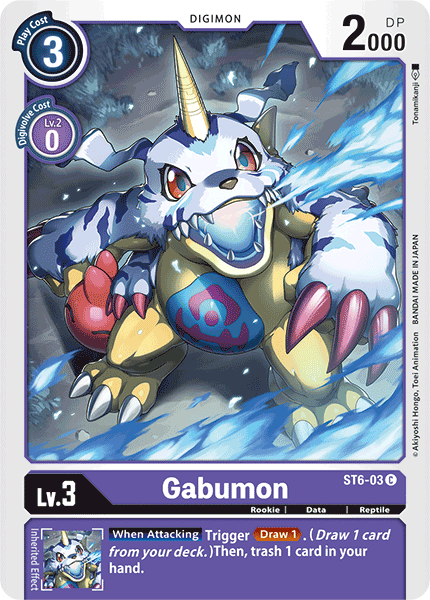 Gabumon ST6-03 Full hd image