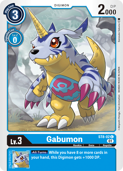 Gabumon ST8-02 Full hd image