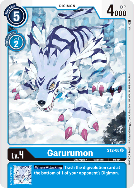 Garurumon ST2-06 Full hd image