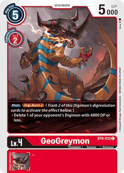 GeoGreymon BT4-012 Full hd image