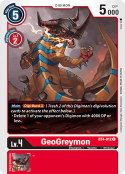 GeoGreymon BT4-012 image