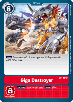 Destrucción Giga ST1-15 image