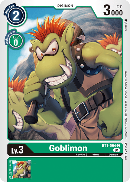 Goblimon BT1-064 Full hd image