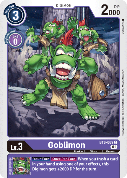 Goblimon BT6-069 Full hd image