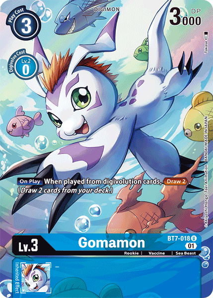 Gomamon BT7-018 Full hd image