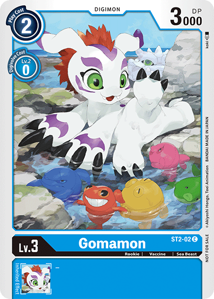 Gomamon ST2-02 Full hd image