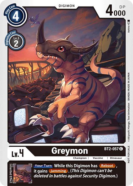 Greymon - BT2-057 Full hd image