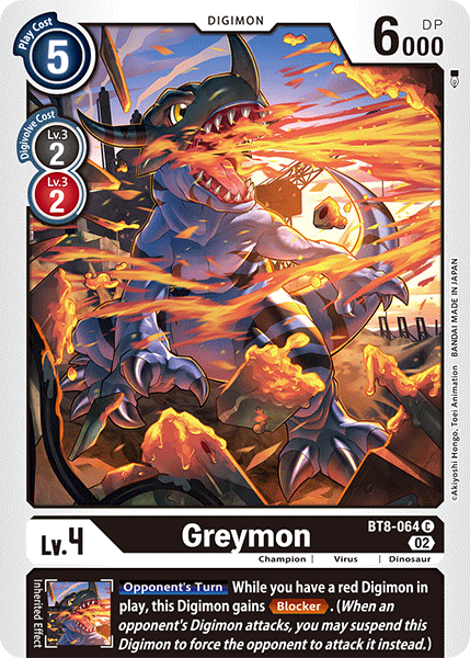 Greymon BT8-064 Full hd image