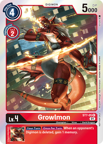 Growlmon ST7-05 Full hd image