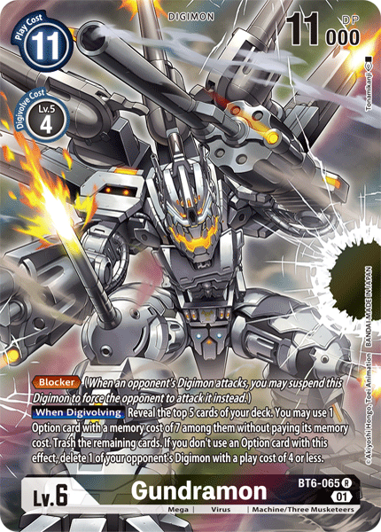 Gundramon BT6-065 Full hd image